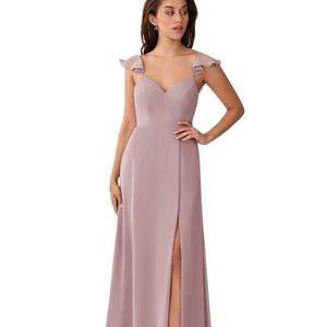 Azazie Everette Size A12 Vintage Mauve BRAND NEW smoke free home